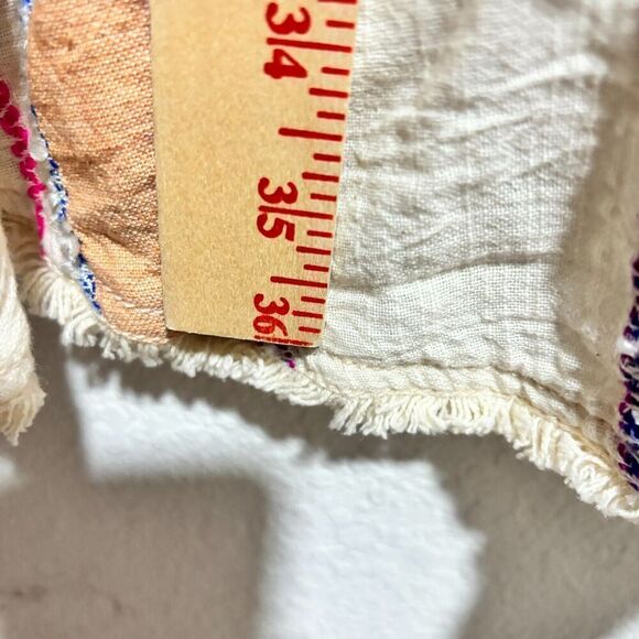 Anthropologie Holding Horses Elira V Neck Mini Dress Multicolor Medium Striped - Picture 6 of 8